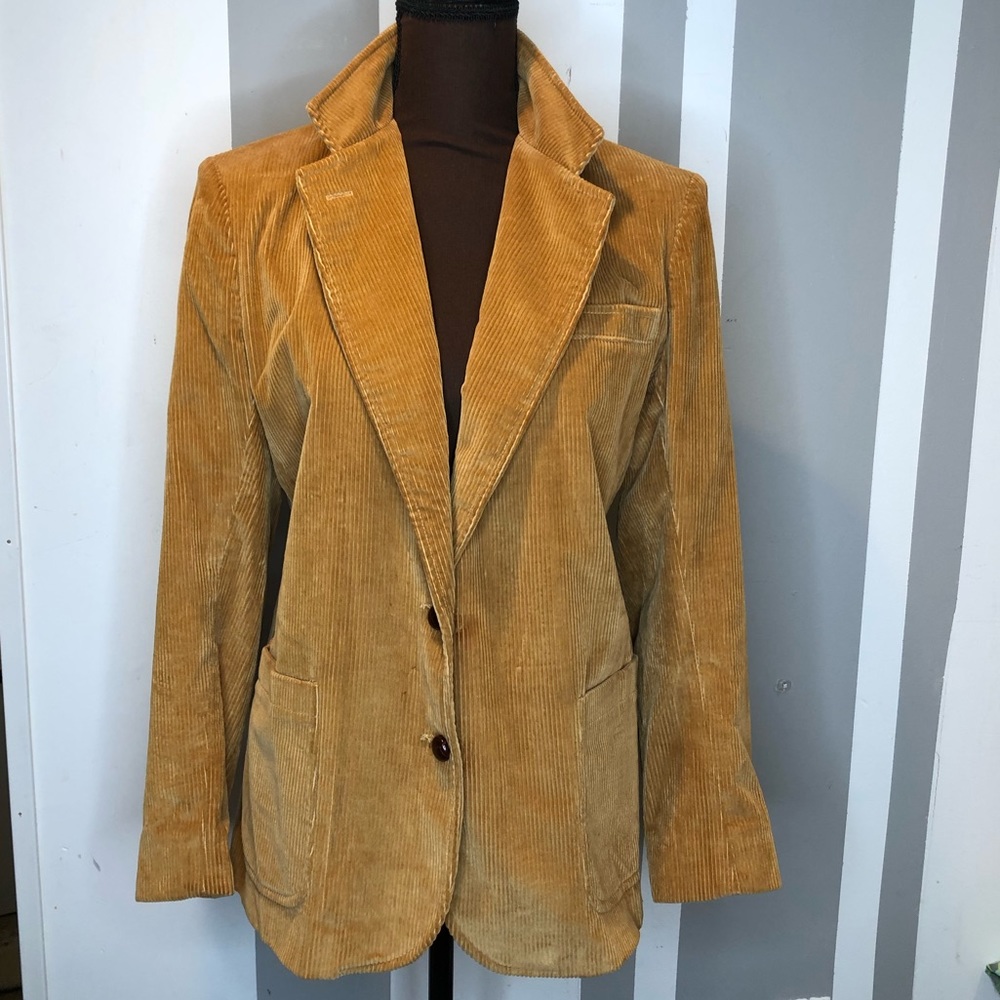 Vintage Maine Guide  tan corduroy jacket